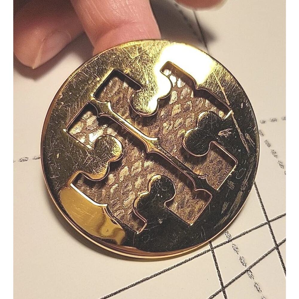 Tory Burch Replacement Medallion Cut Out T-Logo Gold Tone